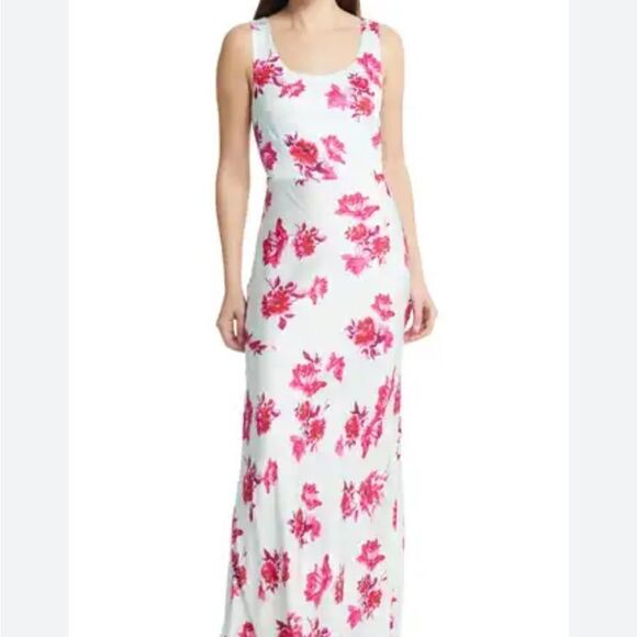 NWT FAVORITE DAUGHTER Sunroof Maxi  Summer Peony-J16 - Picture 1 of 5